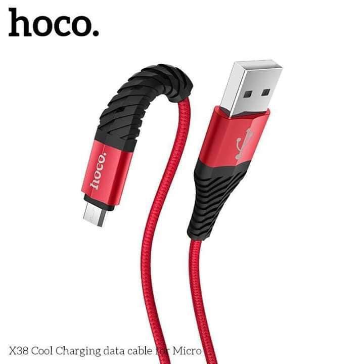 Hoco X38 Kabel Data Micro Type-C iPhone Fast Charging 2.4A / Cable Data Original