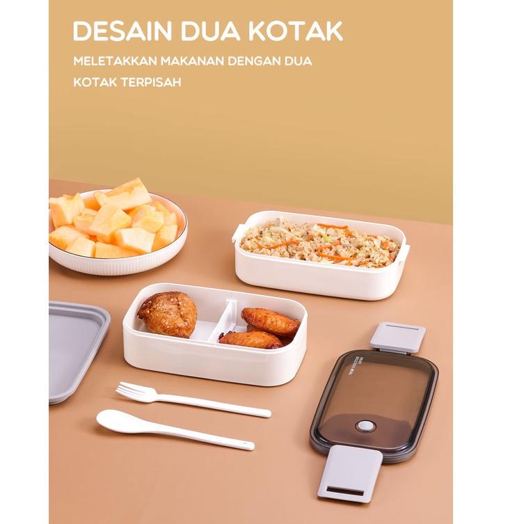 Kotak Makan Bekal set Lunch Box set Food Grade Microwave Bonbox