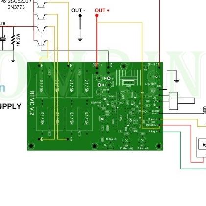 kit regulator / power supply rtvc / ps radio komunikasi / adaptor V.2