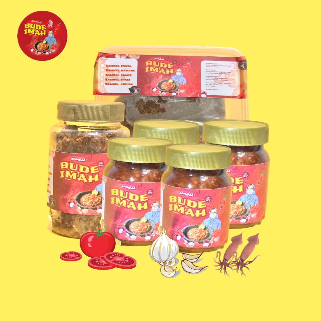 

PROMO !! Sambal Bawang 200 gr by Bude Imah