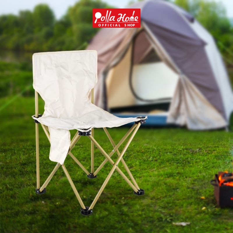 Ollahom Kursi Lipat Outdoor Folding Chair Portable Kursi Camping Kursi Mancing Serbaguna