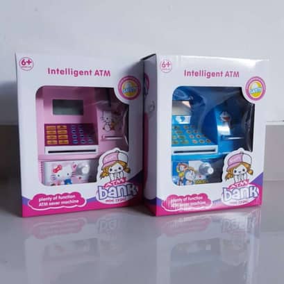 Mainan ATM Bank Paw / Celengan Atm Bank Bahasa Inggris- MAINAN EDUKASI ANAK