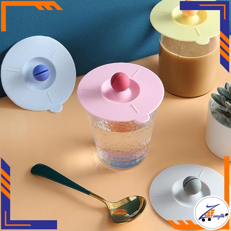 Tutup Gelas Cangkir Silikon / Silicone Mug Lid