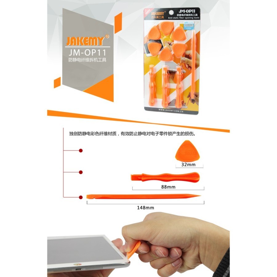 Jakemy JM-OP11 Congkelan Lcd Hp 10 in 1