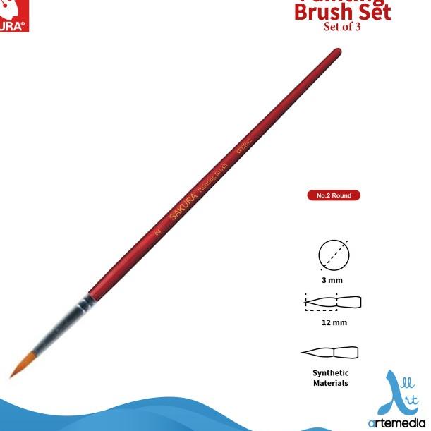 

Sakura Painting Brush Set 3
