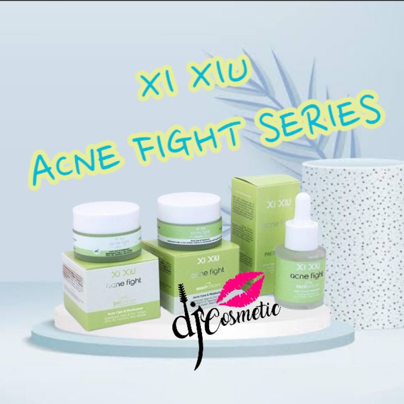 Xi Xiu Acne Fight Series Day Cream 15gr | Night Cream 15gr | Face Serum 20ml