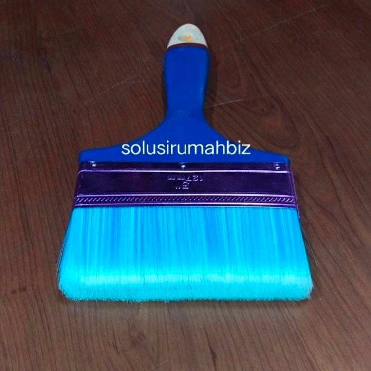 KUAS 5 GAGANG PVC SUPER PREMIUM SINTETIS SUPER HALUS PAINT BRUSH KUAT HALAL 5&quot; nylon 5&quot; tebal koas cat 5 inch nilon 12cm 125mm