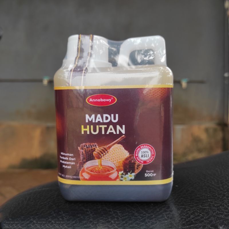 

Madu hutan Sumatra 100% Murni Asli Alami | Raw Forest Pure Honey Annabawy 500 Gram