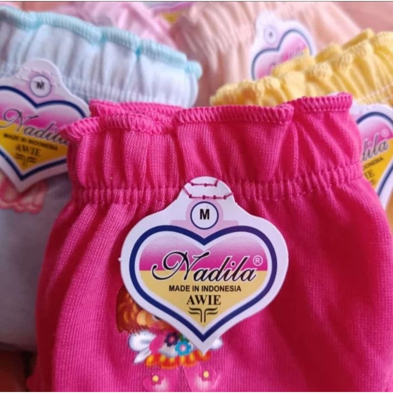 12 Pcs Celana Dalam Anak Perempuan Cd Anak Nadila