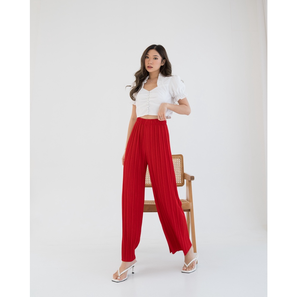 [ Marveile ] Joa Pleats Pants / Kulot Pleats Pants