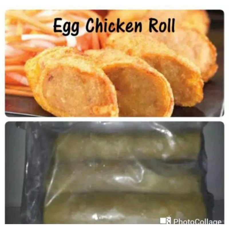 

Frozen Egg Chicken Roll Lonjor 3pc
