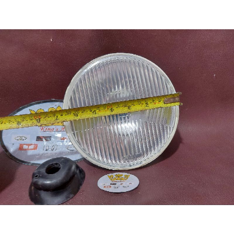 LAMPU H4 BULAT 7" (TIDAK ADA BOHLAM) 1 BUAH