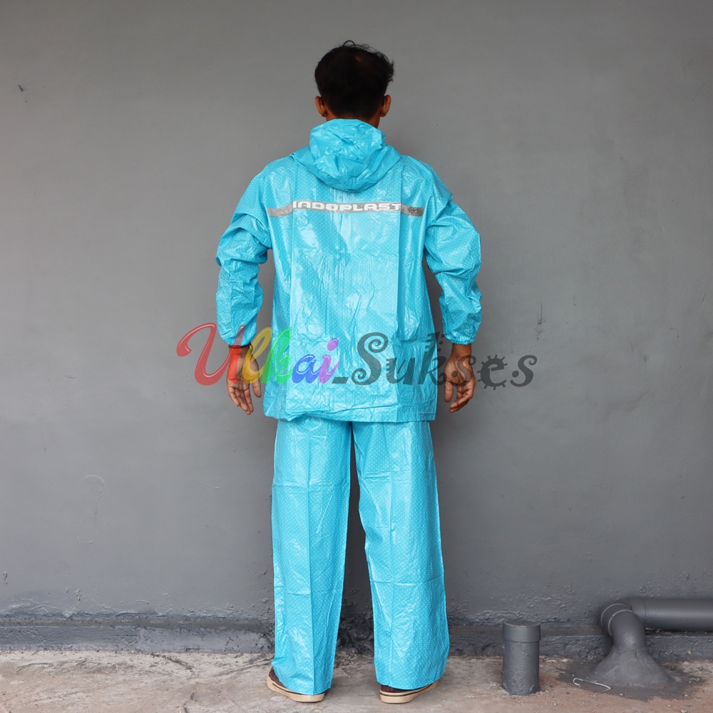 Jas Hujan Setelan Primera Polkadot Raincoat Indoplast Mantel Hujan Jaket Celana Best Quality Murah