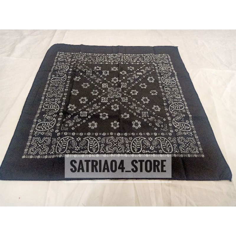 slayer motif bandana SCRAFt bando syal ikat kepala ikat leher