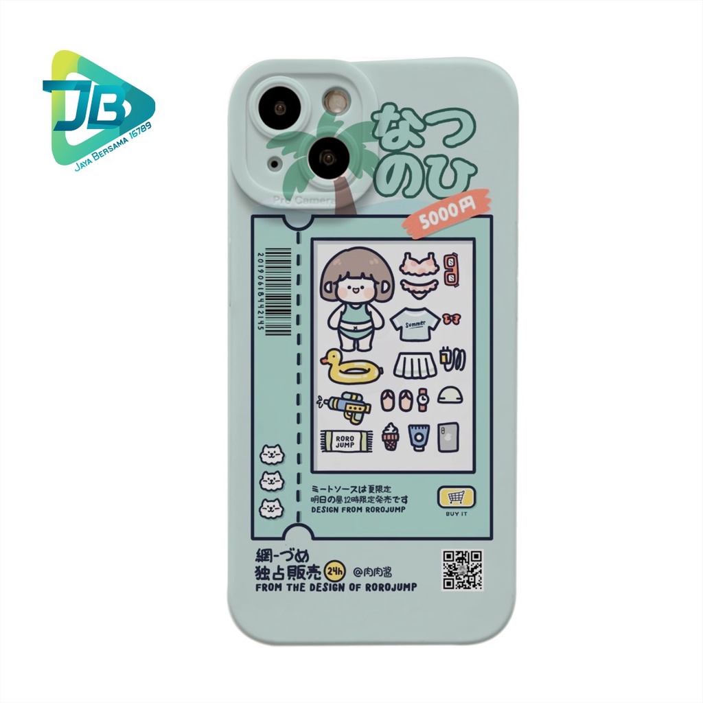 CUSTOM CASE SOFTCASE SILIKON PROCAMERA RORO JUMP CUSTOM OPPO REALME VIVO XIAOMI SAMSUNG INFINIX IPHONE FOR ALL TYPE JB6220