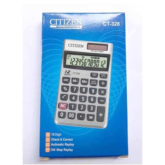 

Kalkulator Citizen CT 328/ Kalkulator Saku