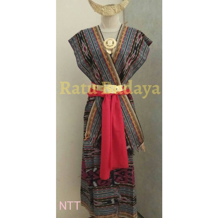 Jual Pakaian Adat Baju Adat Nusa Tenggara Timur Dewasa (Ntt) | Shopee ...