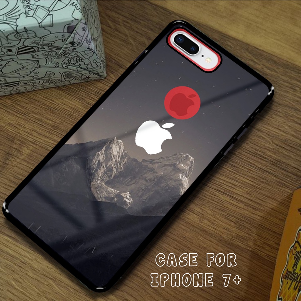 Case IPHONE 7 PLUS / 8 PLUS  - Casing IPHONE 7 PLUS / 8 PLUS [ APPL 3 ] Silikon IPHONE 7 PLUS / 8 PL