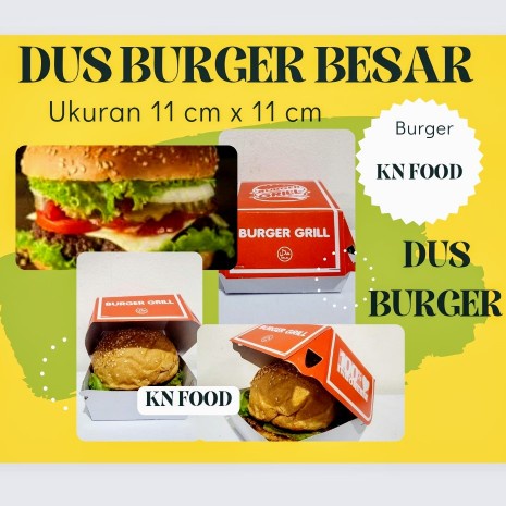 

Kardus Burger Besar - 50 pcs - Dus Burger -Besar - Packaging Burger-GOJEK ONLY