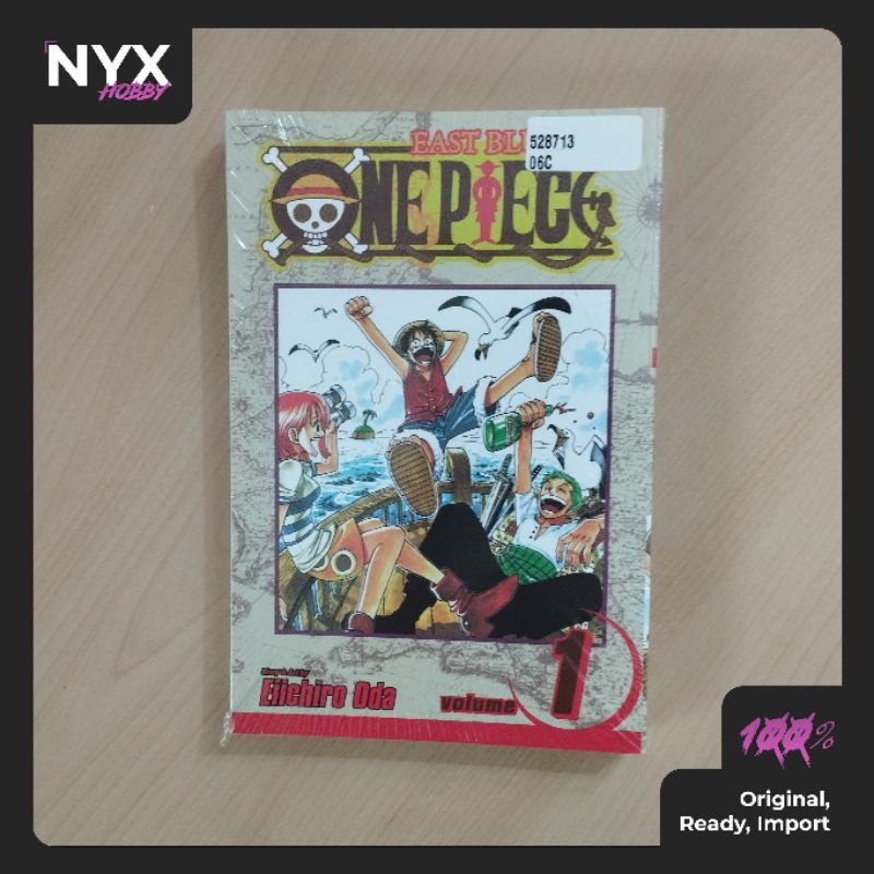 One Piece Manga Komik English Import Volume 1