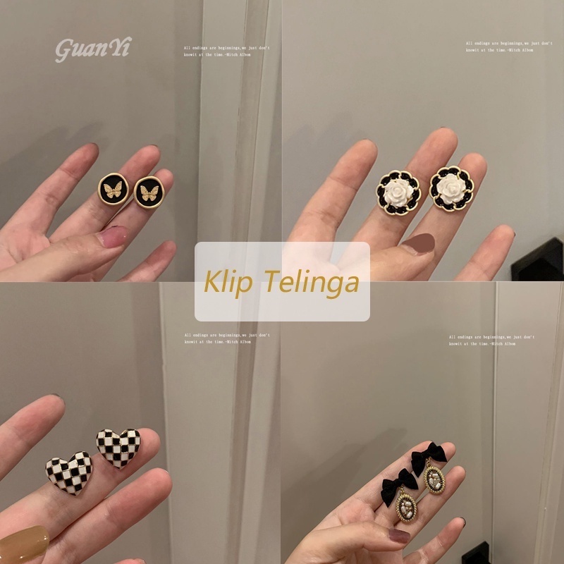 Anting stud 925 silver Aksen Mutiara Gaya Retro Untuk Wanita