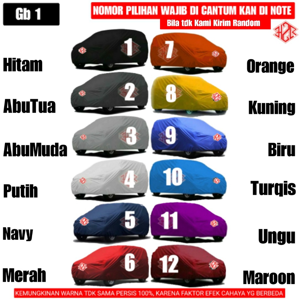 Cover mobil Sarung Mobil Body Cover Mobil Pajero Fortuner Alphard Innova Riborn Almaz Doble Cabin