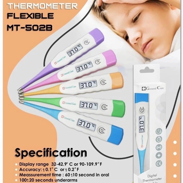 THERMOMETER DIGITAL FLEXIBLE GENERAL CARE - TERMOMETER MEDICAL ONLINE MEDICALONLINE