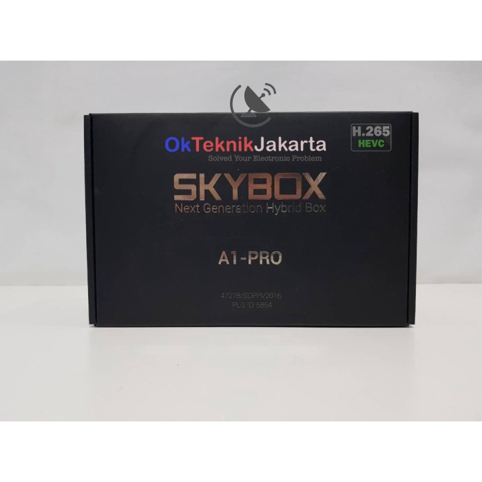 Receiver Parabola Skybox A1 Pro Dvb S2 & Dvb T2 Built In Wifi