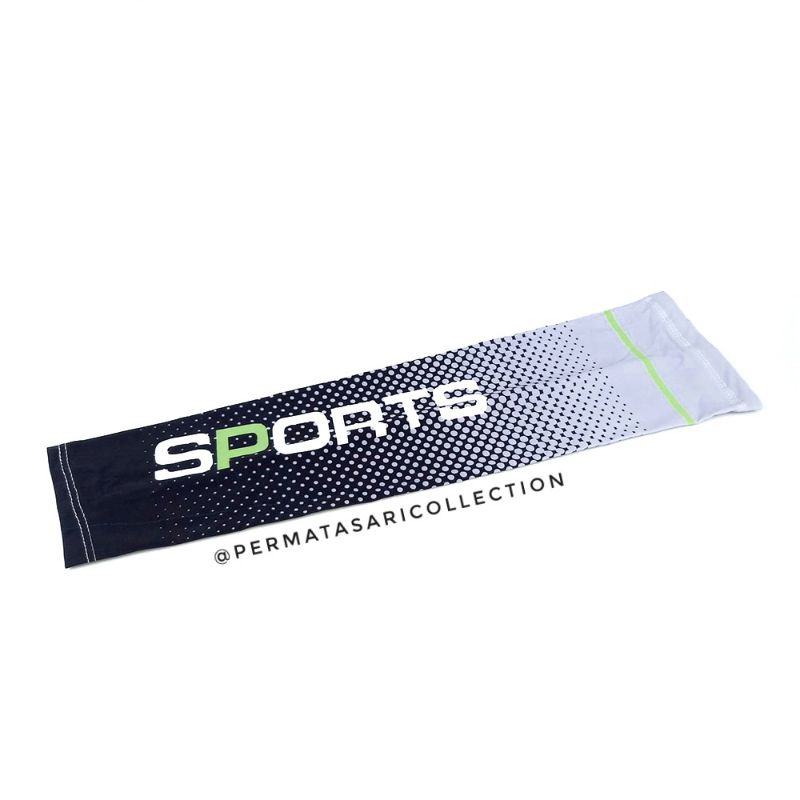 Manset Pelindung Lengan Tangan Panjang Sport UV Sunscreen Sleeves Protection Arm Pria Wanita Cover Warna Olahraga Outdoor Golf Sepeda Naik Gunung Hiking Biker