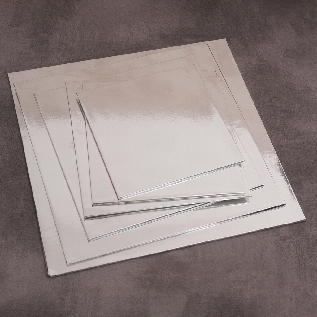 Jual Alas Tatakan Kue Underliner Cake Kotak Silver Shopee Indonesia