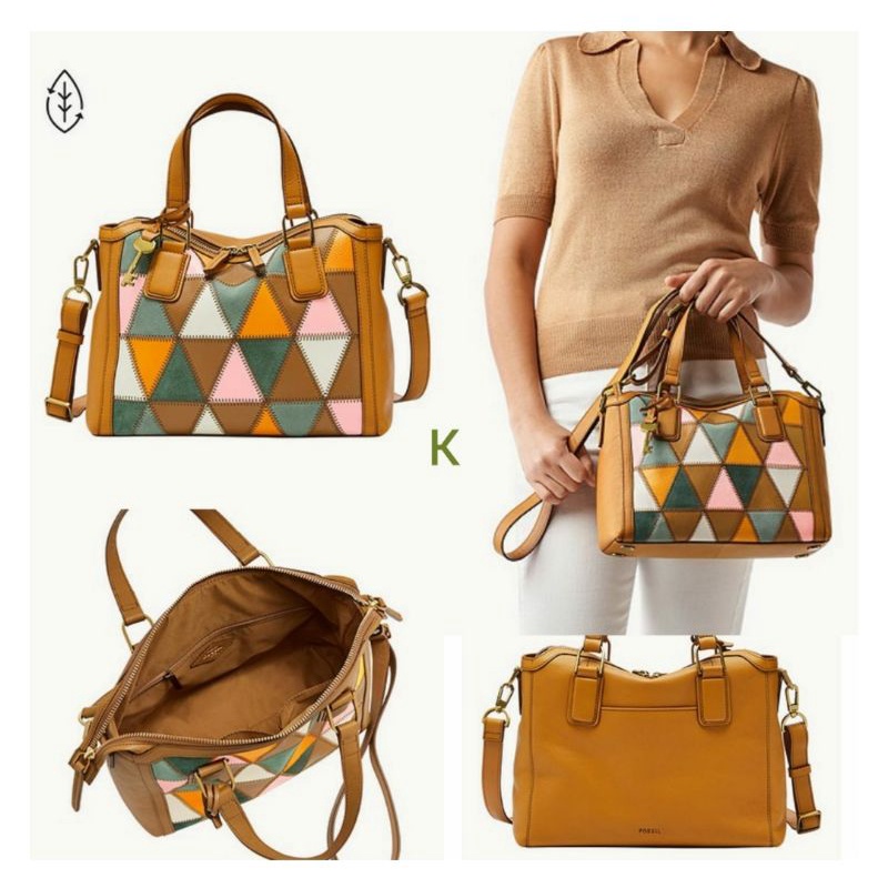 original jacqueline satchel tan pw