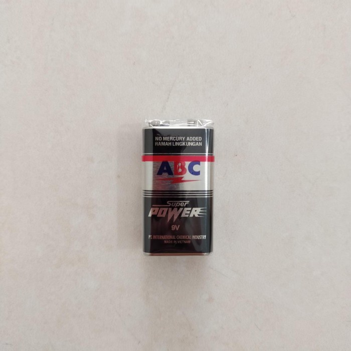 NEW Baterai ABC Super Power 9V Batre 9V ABC Super Power