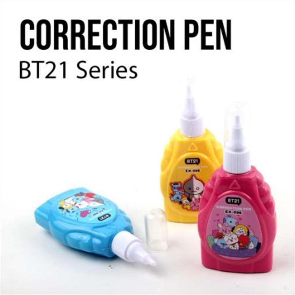 GDS 936 - Tipe-X Tip-Ex Stipo Cair Correction Tape Karakter BT21 Peralatan Tulis Sekolah ATK