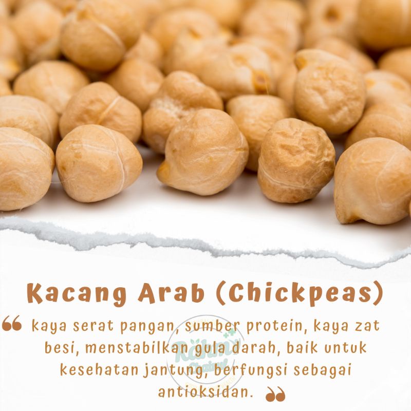 

250gr Kacang Arab Matang / Humus / Oleh - Oleh Mekkah Haji dan Umrah / Chickpeas