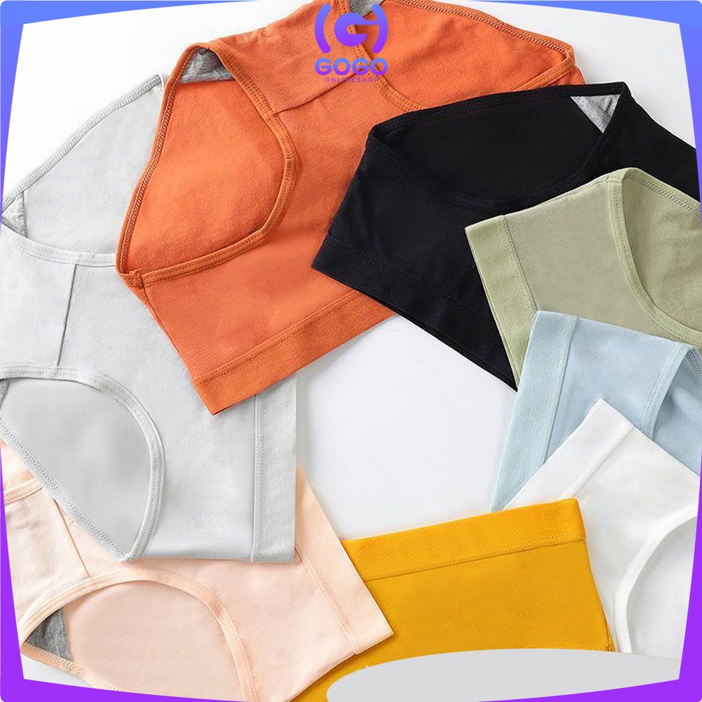 GOGO-P62 Celana Dalam Wanita Katun Polos CD Cewek Sexy /  Pakaian Dalam Wanita / Anderwear Kolor Wanita Dewasa