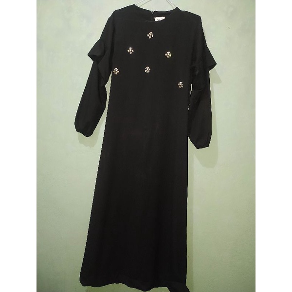 Gamis mayoutfit hitam