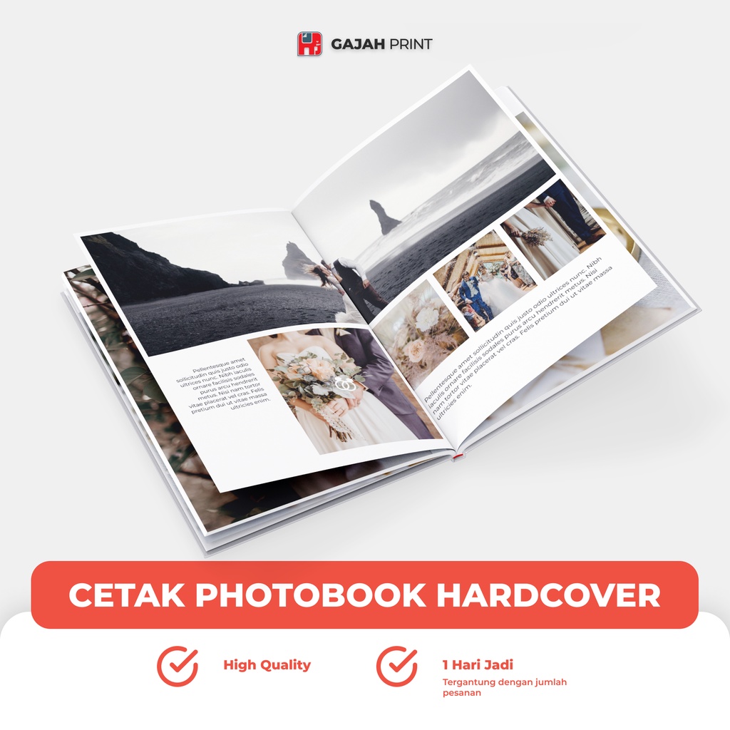 Photobook Hardcover/ Photo Album / Cetak buku album
