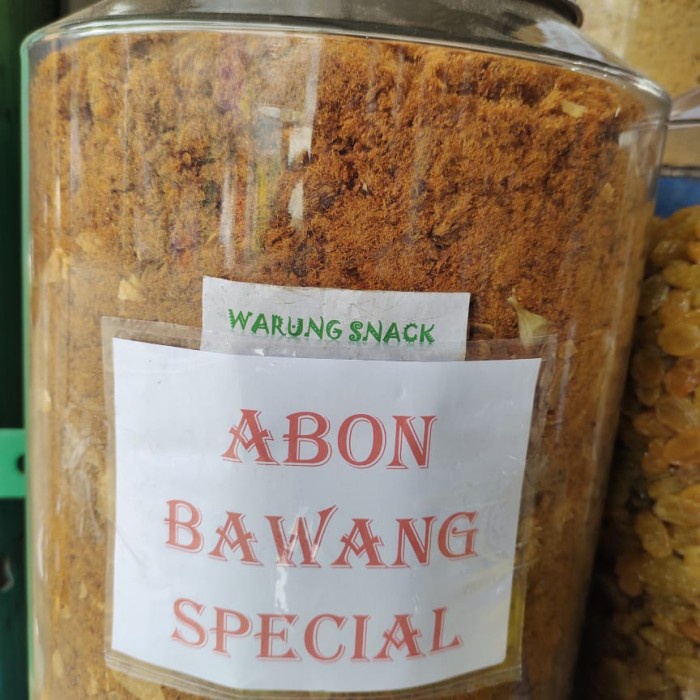 

Abon Sapi Tabur Bawang 250gr