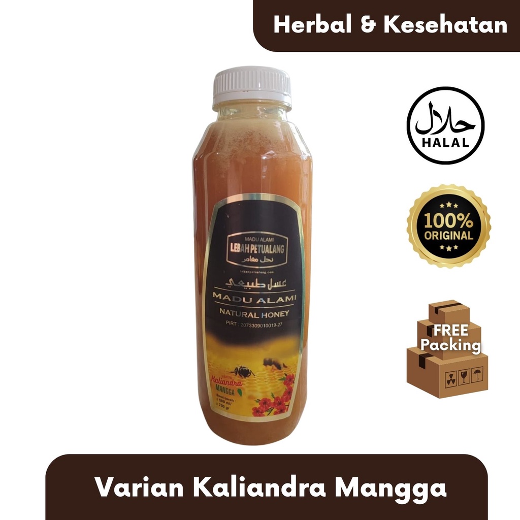 Madu Asli Alami Lebah Petualang 700gr Madu Murni Kesehatan