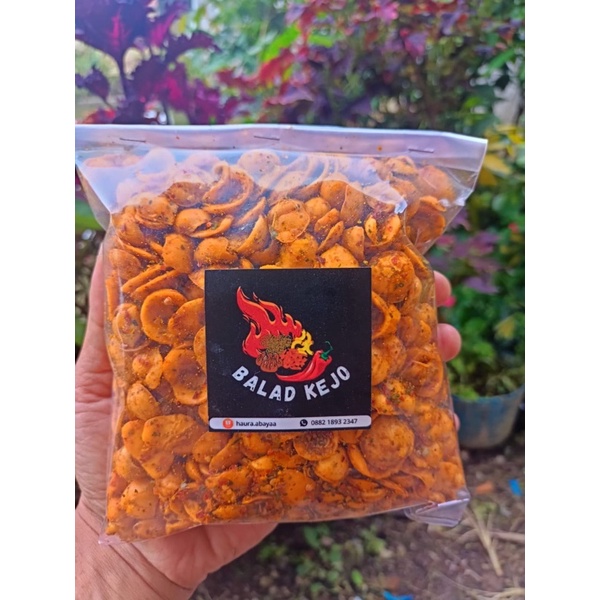 

Kerupuk kerang pedas daun jeruk 500gr