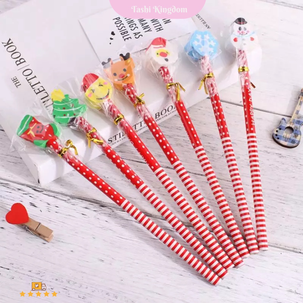 

Pensil edisi natal / pensil tema christmas / pensil natal