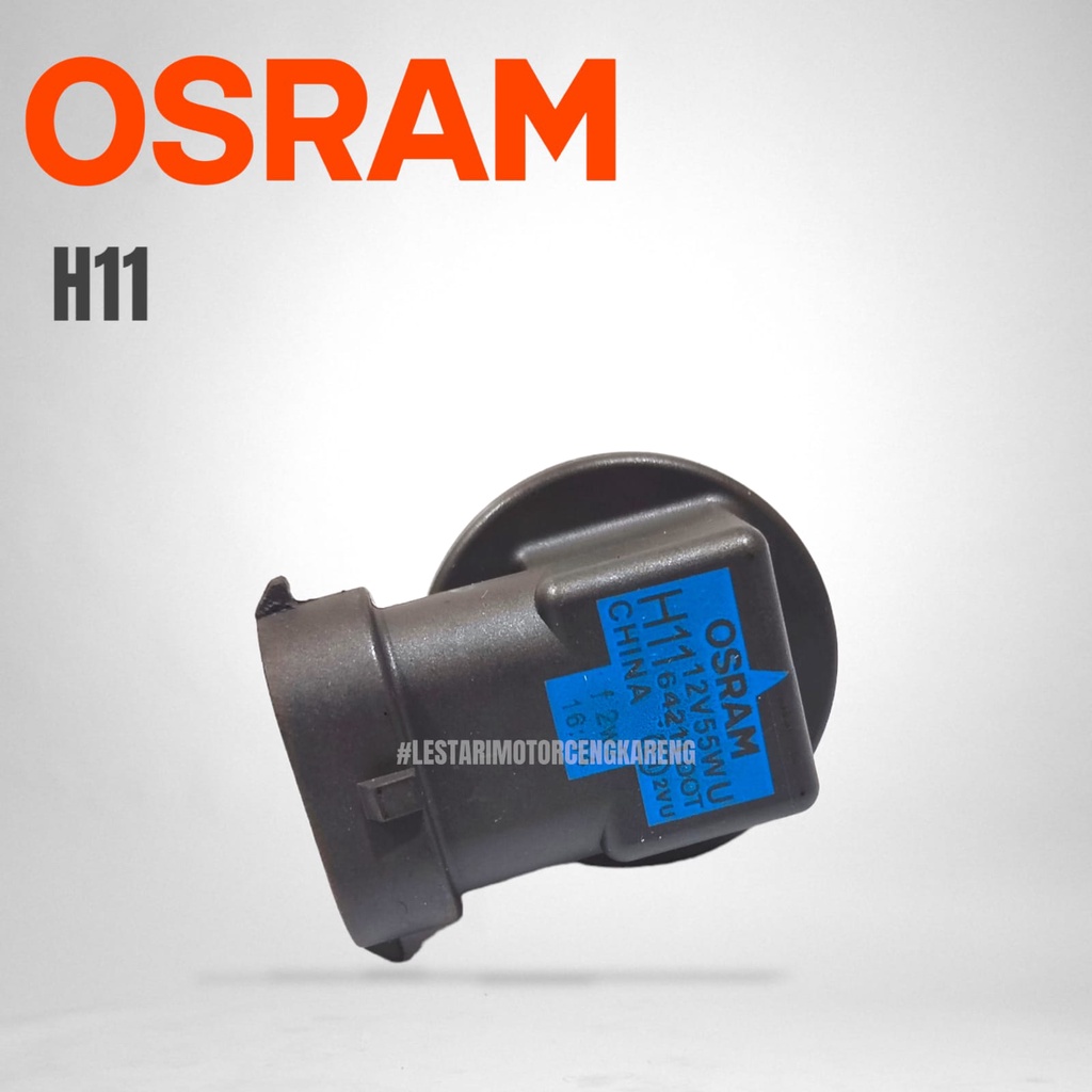 BOHLAM LAMPU DEPAN MOBIL H11 12V 55W OSRAM ORIGINAL STANDARD 64211