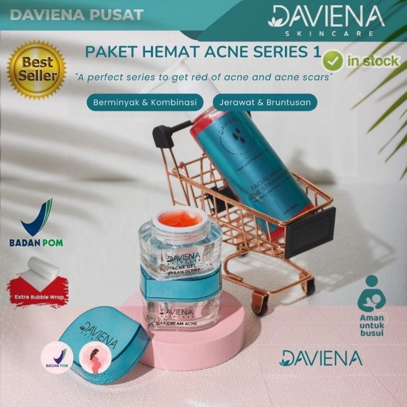 PAKET HEMAT ACNE 1 | DAVIENA SKINCARE