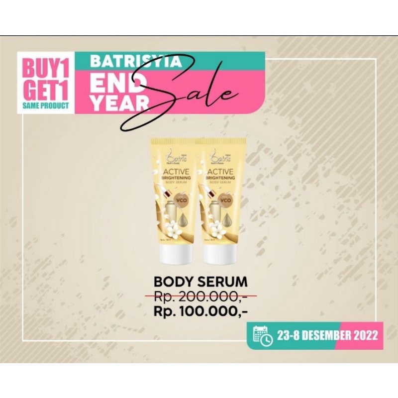 Body Serum Batrisyia Herbal