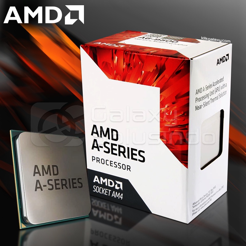 AMD A6 9500 Bristol Ridge 3.5Ghz Up To 3.8Ghz APU (Socket AM4)