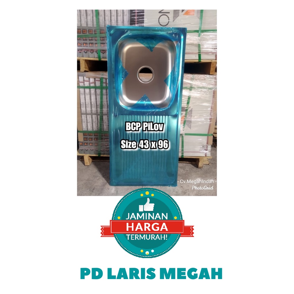 Bak Cuci Piring Pilov 43 x 96 cm