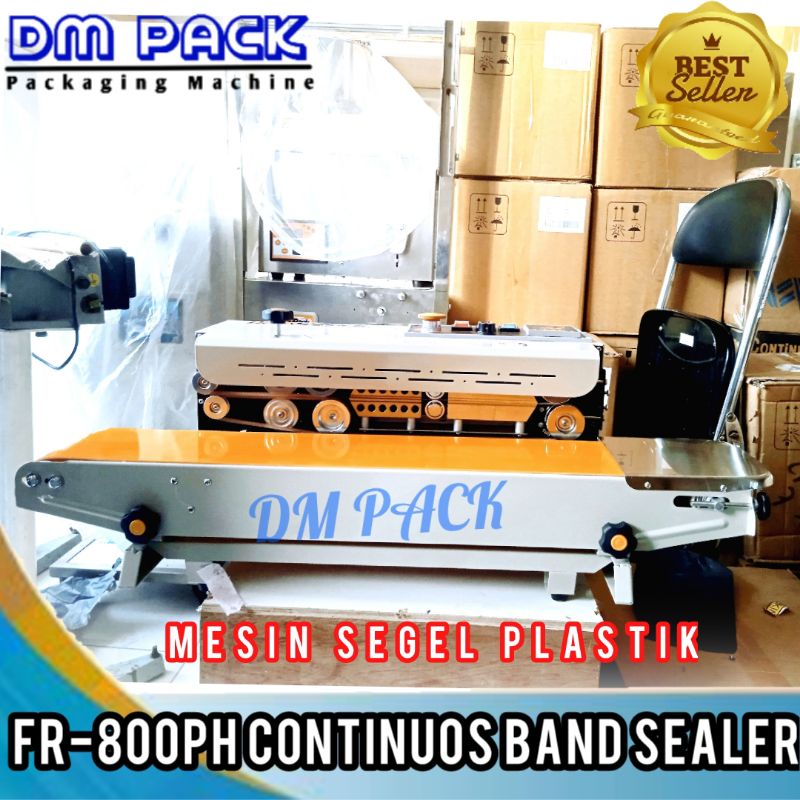 FR-800 PH Mesin Segel Plastik Continuos Band Sealer Heavypack FR800PH