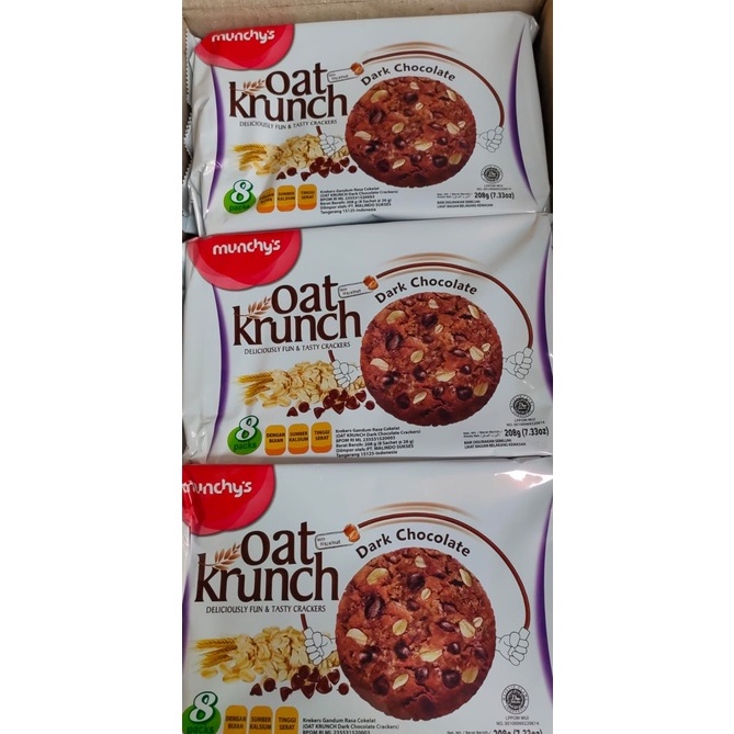 

Munchy Oats Krunch Dark Chocolate 208 Gr