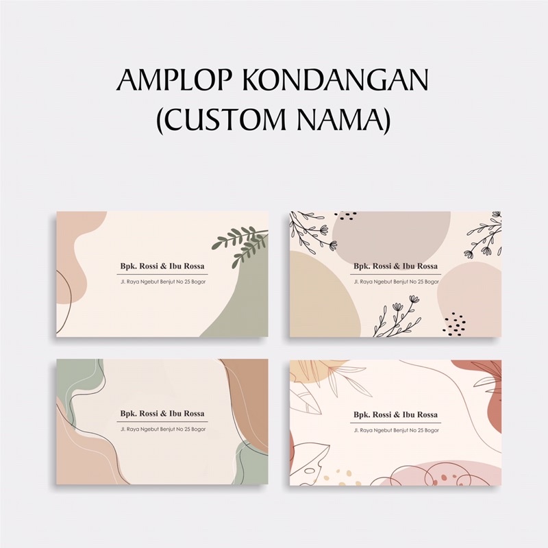 

B Series ( ISI 100 ) Amplop Kondangan Custom Nama / amplop sumbangan / cetak nama amplop / angpau/ amplop motif / amplop murah berkualitas / amplop aesthetic.