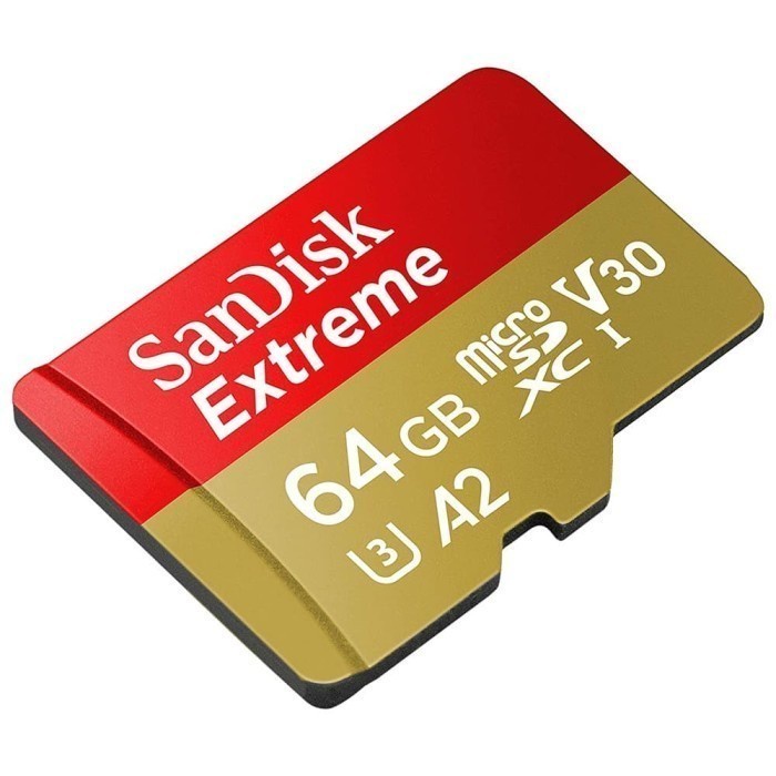 Micro SD microsd Sandisk 64GB Extreme 170Mbps Original Garansi Resmi